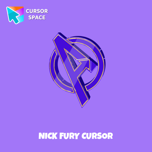 Nick Fury cursor arrow cursor